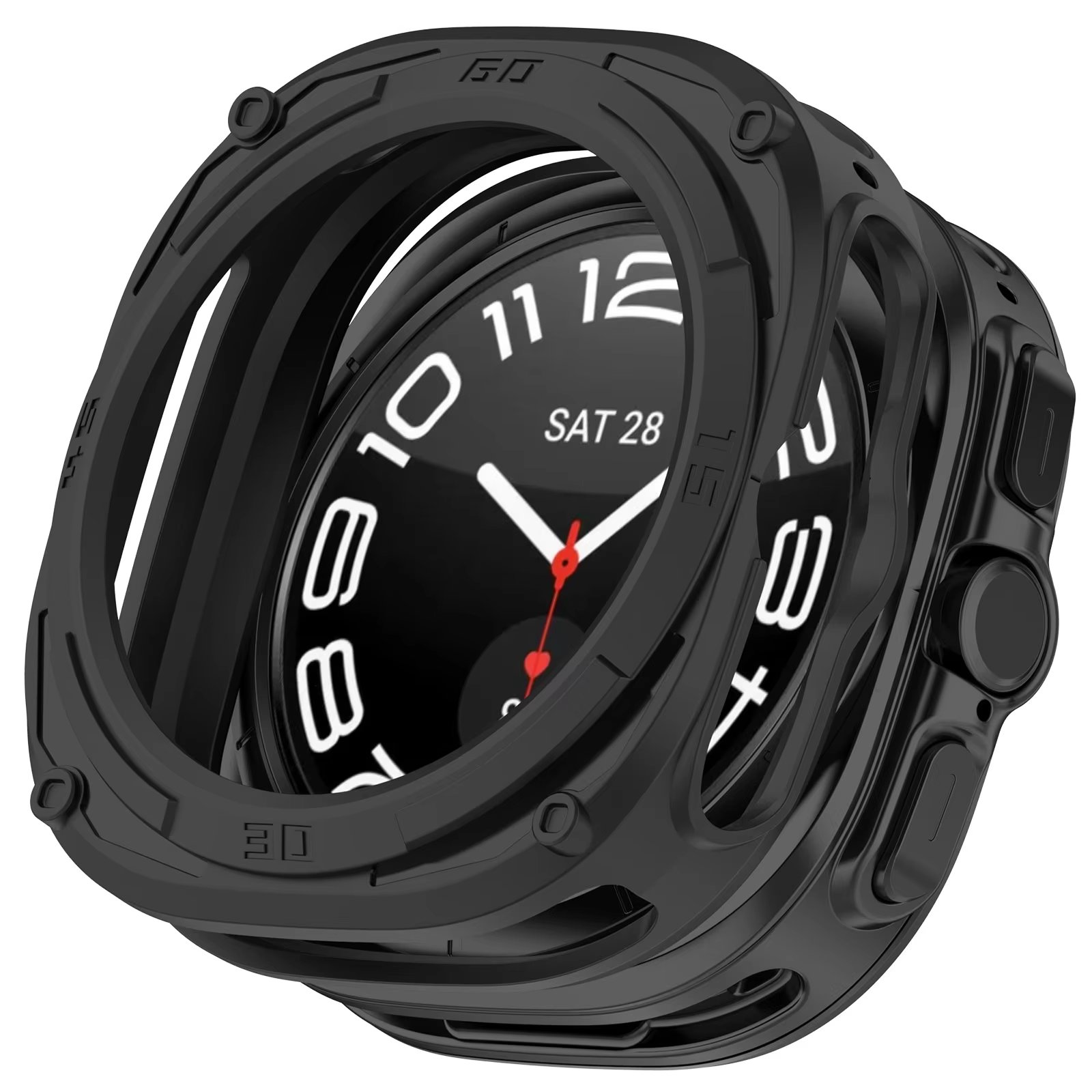 2024 New Coming Watch Case For Samsung Galaxy Watch 7 ultra PC Case with Screen Protector 47mm Watch Cover Case